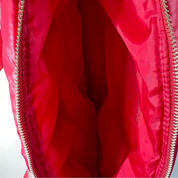 Carolina Herrera Red Puffy Tote Bag - Picture 4 of 9